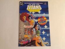 The New Teen Titans v2 #6 DC 1985 NM George Perez cover Dan Jurgens Lilith