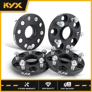 4Pcs 15mm Thick 5x4.5 5x114.3 Hubcentric Wheel Spacers 12x1.25 Studs Fits Subaru - Picture 1 of 9