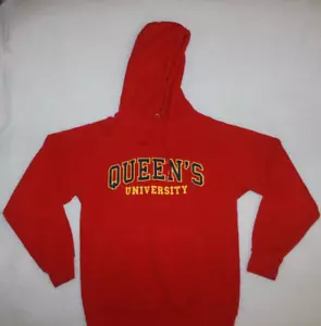 ATC Queen's University Red Pullover Hoodie Adult Size Small - Picture 1 of 6