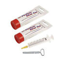 Pinflair Glue Gel & Syringe Non Toxic 2 x 80ml Tubes for Decoupage