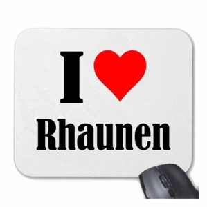 MOUSEPAD Mauspad I Love Rhaunen Ich Liebe Rhaunen - Bild 1 von 1