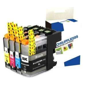 Tinta compatible se adapta a impresoras Brother LC203 MFC-J4320DW MFC-J4420DW - Imagen 1 de 7
