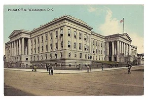 Patentamt Gebäude Washington D.C. Postkarte Vintage Anfang 20. Jahrhundert - Bild 1 von 2