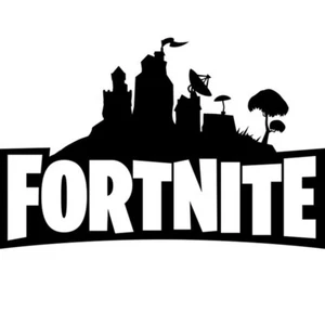 Fortnite Iron on, HTV, Black, White or Rainbow,Transfer Vinyl for T-shirts 4x3 - Picture 1 of 4