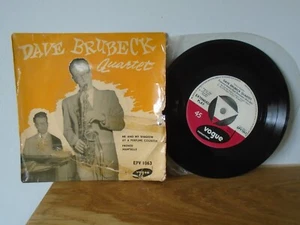 Dave Brubeck Quartet EPV 1063 Vogue Paul Desmond - Picture 1 of 8