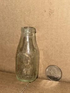 Vintage Antique Small Clear Oriental Japanese Bottle Found / Dug Hawaii Square - Picture 1 of 9