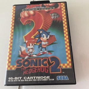 Sega Mega Drive Sonic the Hedgehog 2 Boxed With No Instruction Manual - Picture 1 of 2