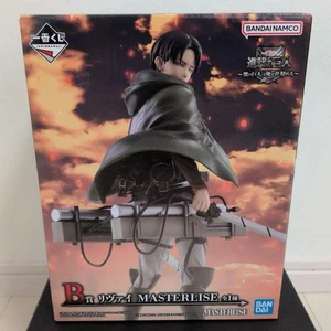 Figura Ichiban Kuji Attack on Titan B Prize Levi Ackerman MASTERLISE Japón Nueva - Imagen 1 de 5