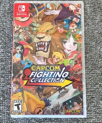 Capcom Fighting Collection Switch ESRB English Cover - Bild 1 von 2