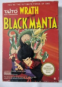 Wrath Of The Black Manta / Nintendo NES Guter Zustand CIB