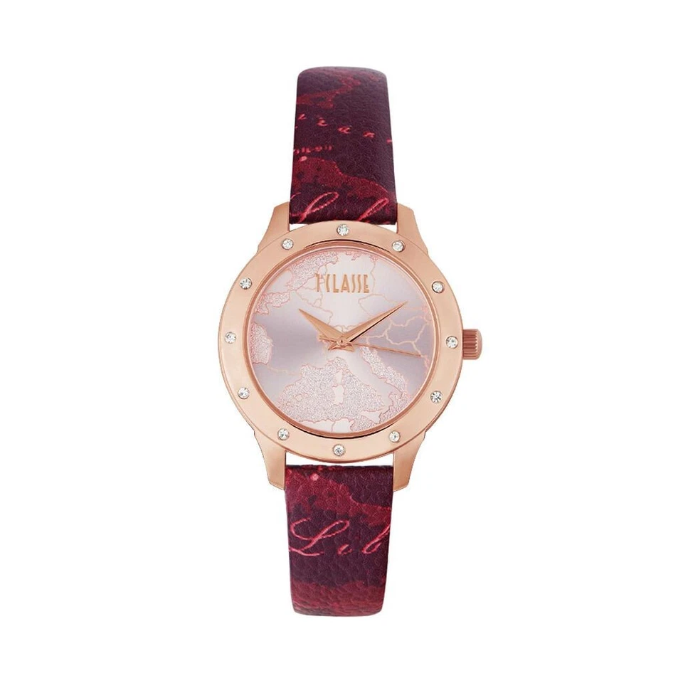 Reloj Pulsera Mujer ALVIERO MARTINI 1a Clase MOORE CS.4318S/02 Cuero Rojo Foto 1 de 1