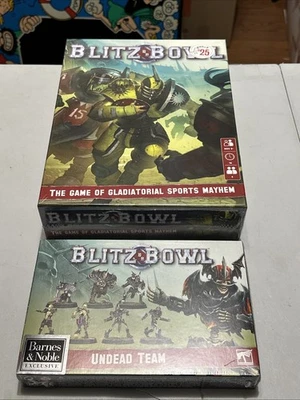 BLITZ BOWL Games Workshop NEW SEALED With Sealed Undead Team Board Game - Image 1 of 3
