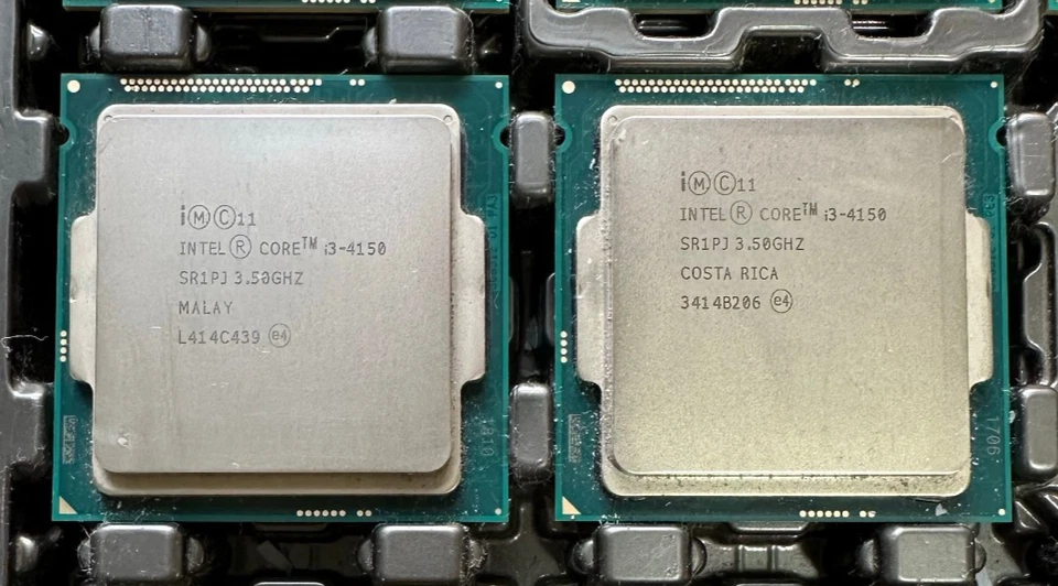 Intel Core i3-4150 CPU @ 3.50GHz (Lot of 2) - Image 1 of 3