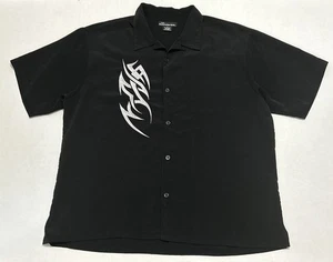 No Boundaries Tribal Button Up Shirt XL Hot Rod Cruising Reiten Poker Bowling - Bild 1 von 8