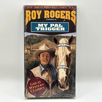 My Pal Trigger - New Sealed! VHS 1946 1993 Video Tape Roy Rogers Western Classic Foto 1 de 4