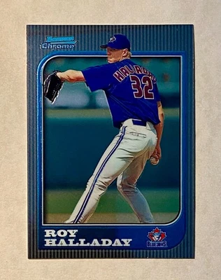 Bowman Chrome 1997 - Roy Halladay #212 (RC) HOF Foto 1 de 2
