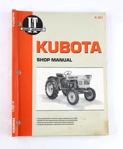 Kubota I&T Shop Repair Manual L185-L355, B5100-B7100 K-201 Read Description - Picture 1 of 3