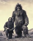 Sasquatch Bigfoot 1887 Photograph Pacific Northwest Cryptid Myth Folklore 8X10