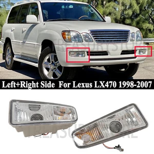 For Lexus LX470 98-2007 Left Right Front Fog Light Driving Lamp Light Assemblies - Picture 1 of 7