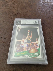 1977-78 Topps ROOKIE Alex English #31 - Beckett Autographed - Denver Nuggets - Picture 1 of 4