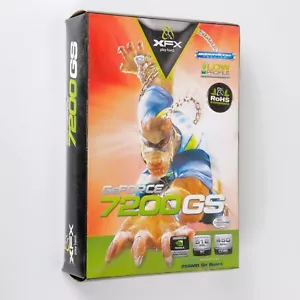 XFX Nvidia Low profile PCIe Geforce 7200GS Graphics card - Picture 1 of 6
