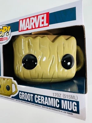 Taza de cerámica Groot Funko Pop! Taza: Marvel - Groot 17oz (exclusiva de Walmart) Nueva Foto 1 de 4