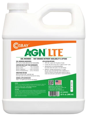 CISBAY AGN LTE Soil Microbes-Enhances nutrient - short root plants (32 fl. oz.)  - Image 1 of 4