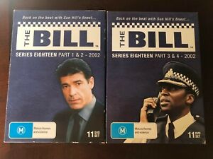 The Bill : Series 18 part 1,2,3 & 4 boxed sets