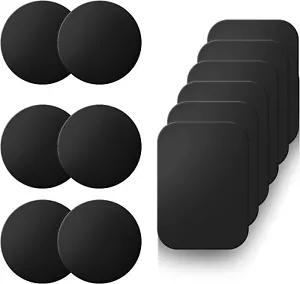Soporte magnético para teléfono de coche placas de repuesto móvil placa de metal de repuesto 1/2/4/8 - Imagen 1 de 12