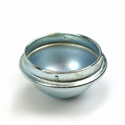 Replacement 50mm Metal Dust Cap Wheel Hub Trailer Bearing Dust Grease Cover - Image 1 of 2