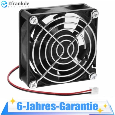 Kleiner Computerlüfter 12V DC 70x70x25mm für Verstärker Projektor Kühlschrank - Bild 1 von 4