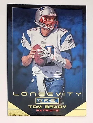 Tom Brady 2014 Panini Rookies & Stars Longevity #36  NM or better - Image 1 of 2