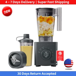 Obliterator 48oz Power Blender + 20oz Travel Jar | 1380W | Auto Blend | Black - Picture 1 of 9