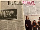Danzig, Three Page Vintage Clipping