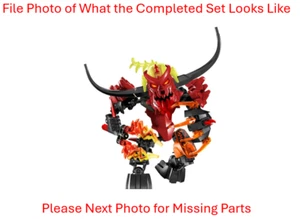 LEGO Hero Factory 44001 Pyrox Villain dunkelrotes Feuerhorn Bionicle 61,2% vollständig - Bild 1 von 2