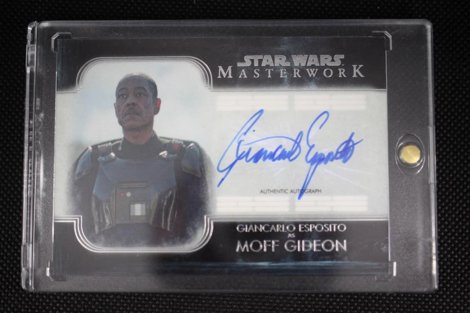 2020 Topps Star Wars Masterwork Card AUTO A-GE Giancarlo Esposito Moff Gideon - Image 1 of 1