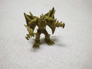 Vtg Yugioh Exodia The Forbidden One PVC Wood Color 2 " Bandai Mini Figure Konami - Picture 1 of 3