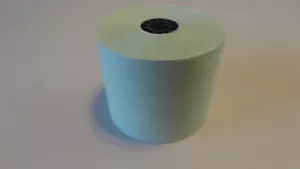 2 1/4" adding or calculator paper rolls - one dozen - light green U.S.A. made - Picture 1 of 1