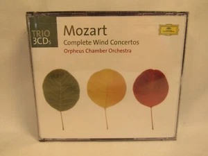 Mozart Complete Wind Concertos CD 3 Disc Set NEW FACTORY SEALED - Picture 1 of 2