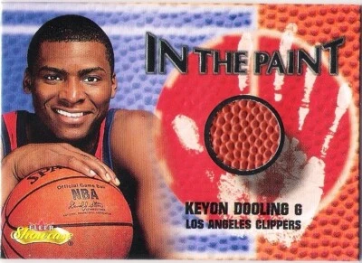 2000-01 FLEER SHOWCASE IN THE PAINT KEYON DOOLING RC BASKETBALL - Image 1 of 2