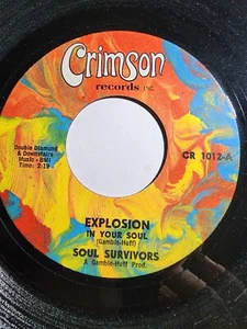 Soul Survivors - EXPLOSION IN YOUR SOUL /Dathon's theme VG+ F348 - Picture 1 of 2