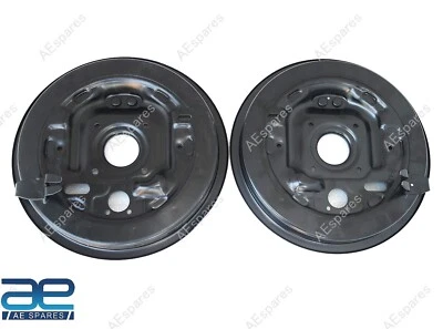 Rear Brake Backing Plate Side Set of 2 For Suzuki Samurai Sierra Sj410 413 - Imagem 1 de 4