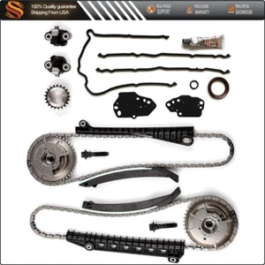 Timing Chain Kit Cam Phaser & Cover Gasket For 2005-2008 Ford F-250 Super Duty - Picture 1 of 14