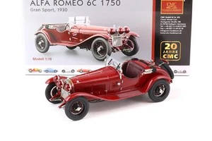 1:18 CMC Alfa Romeo 6C 1750 GS Gran Sport 1930 Dark Red M-138 - Picture 1 of 4