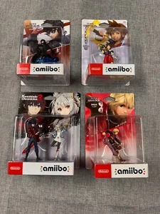 Amiibo Lot of 4 Factory Sealed Brand New - Noah Mio Sora Joker Shulk - Picture 1 of 1
