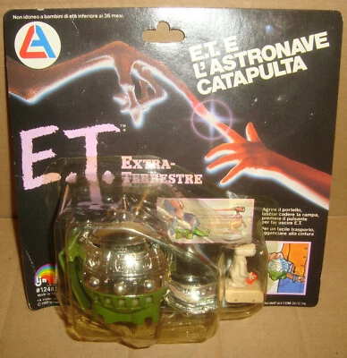 E.T. EXTRA-TERRESTRE E.T. E L'ASTRONAVE CATAPULTA LJN/AL-ES 1982 - Imagen 1 de 4