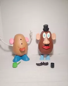 Due statuine vintage anni 70 e 80 Pagliaccetto Room/Hasbro Mr testa di pagliaccetto con pezzi di faccia - Foto 1 di 6