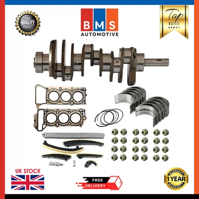 MERCEDES-BENZ OM642 3.0 DIESEL ENGINE CRANKSHAFT WITH ENGINE REBUILD KIT C-CLASS - Image 1 of 4