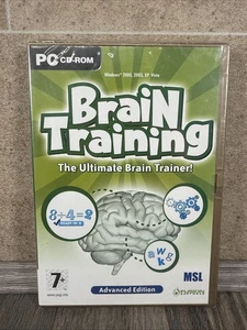 ULTIMATE Brain Training PC CD-ROM Advanced Edition Brand New And Sealed - Picture 1 of 6