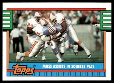 1990 Topps Winston Moss Tampa Bay Buccaneers #506 - Image 1 of 2